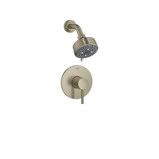Grohe Concetto Pressure Balance Valve Brushed Nickel Infinity Shower Trim Kit