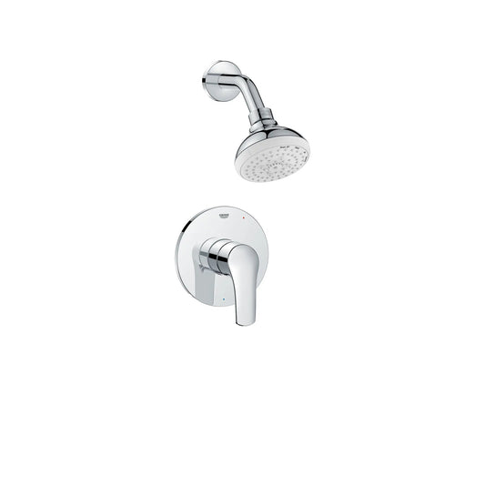 Grohe Eurosmart Pressure Balance StarLight Chrome Valve Shower Trim Kit