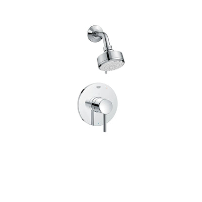 Grohe Concetto Pressure Balance Valve StarLight Chrome Shower Trim Kit