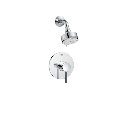 Grohe Concetto Pressure Balance Valve StarLight Chrome Shower Trim Kit