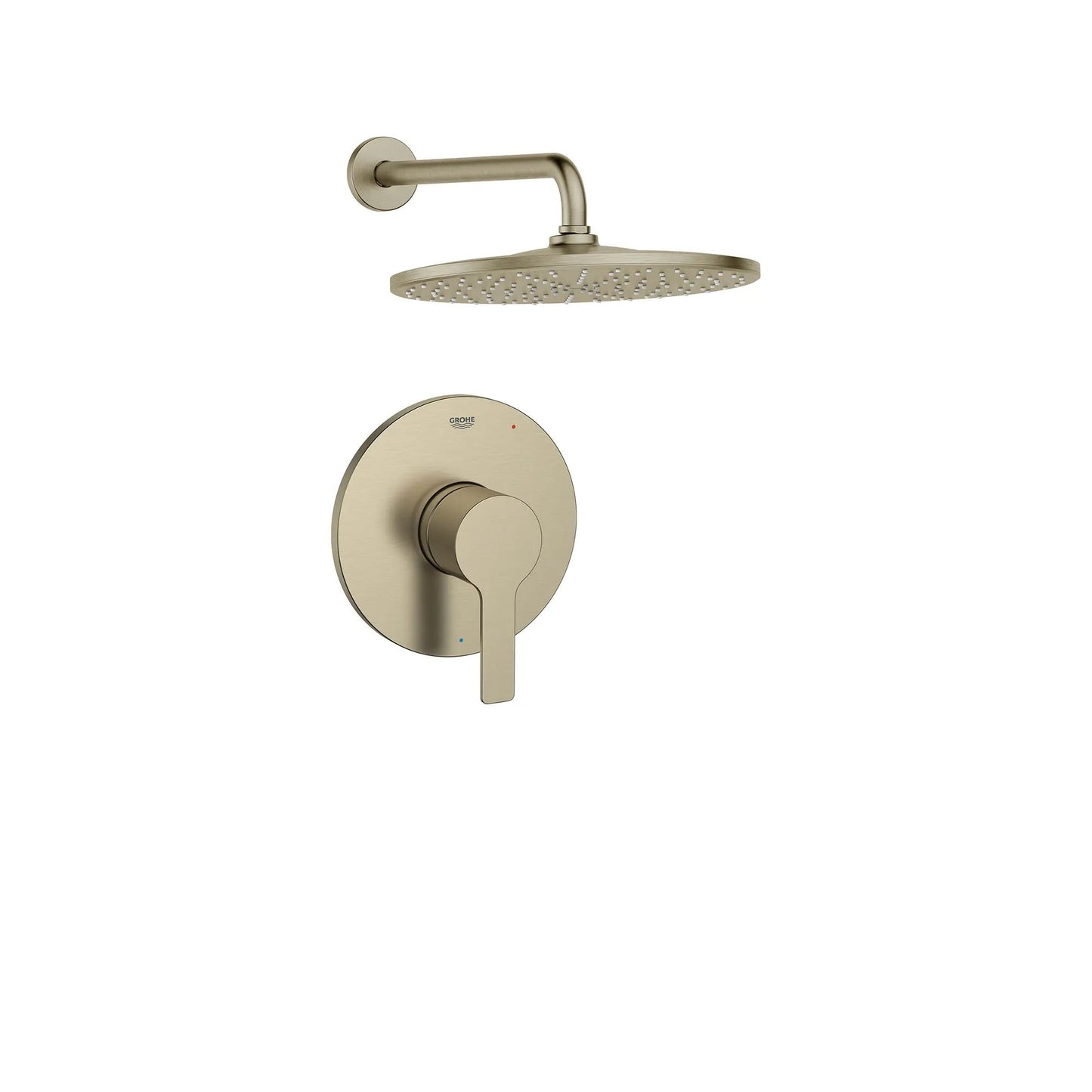 Grohe Lineare Pressure Balance Brushed Nickel Infinity Valve Shower Trim Kit