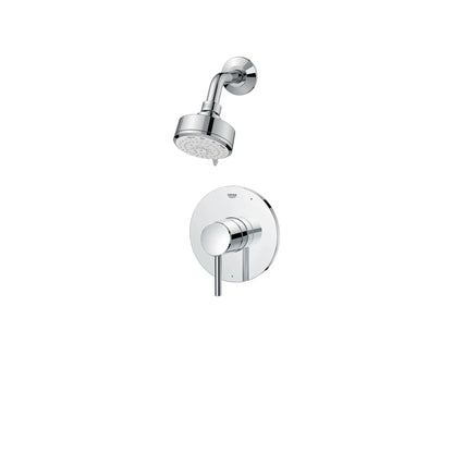 Grohe Concetto Pressure Balance Valve StarLight Chrome Shower Trim Kit