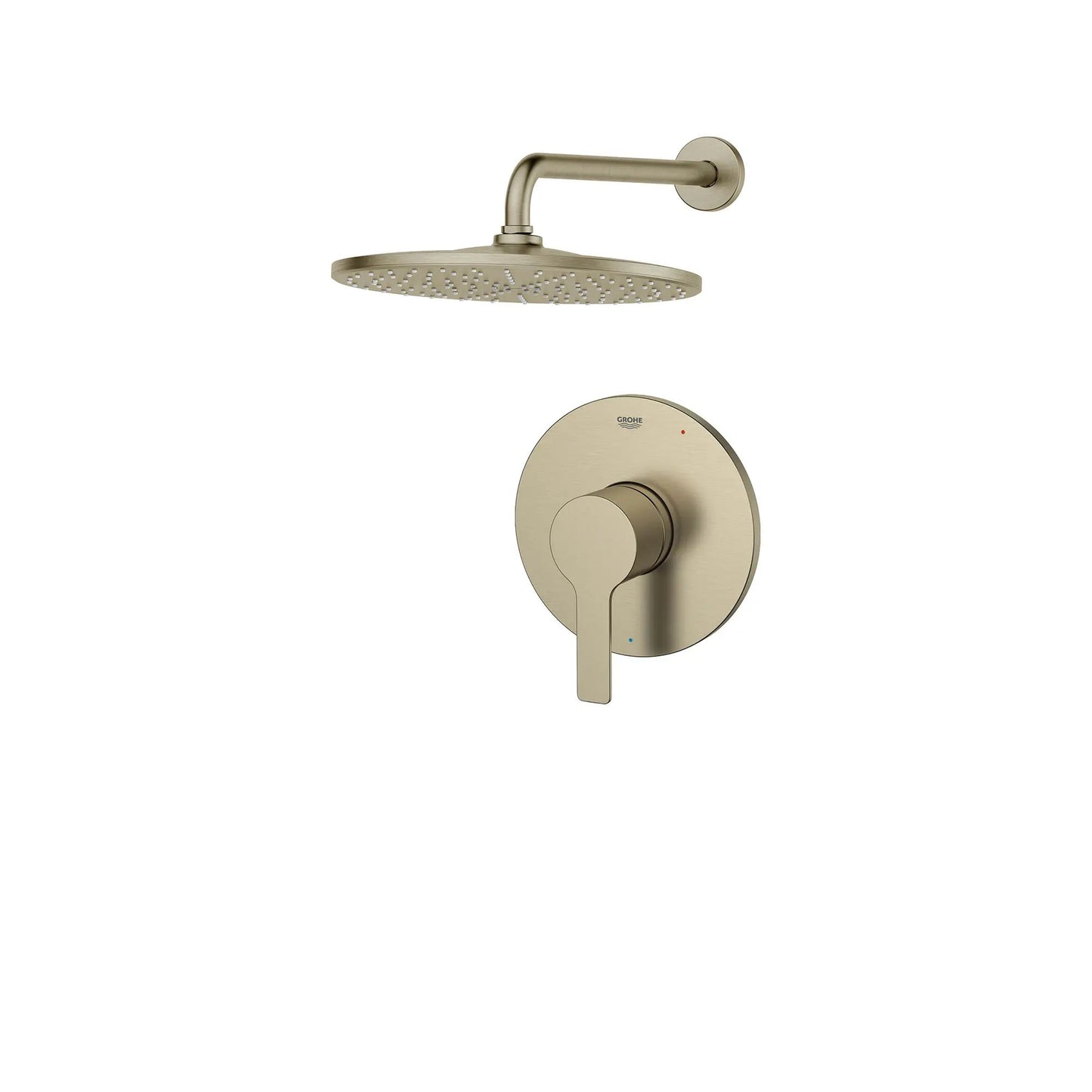 Grohe Lineare Pressure Balance Brushed Nickel Infinity Valve Shower Trim Kit