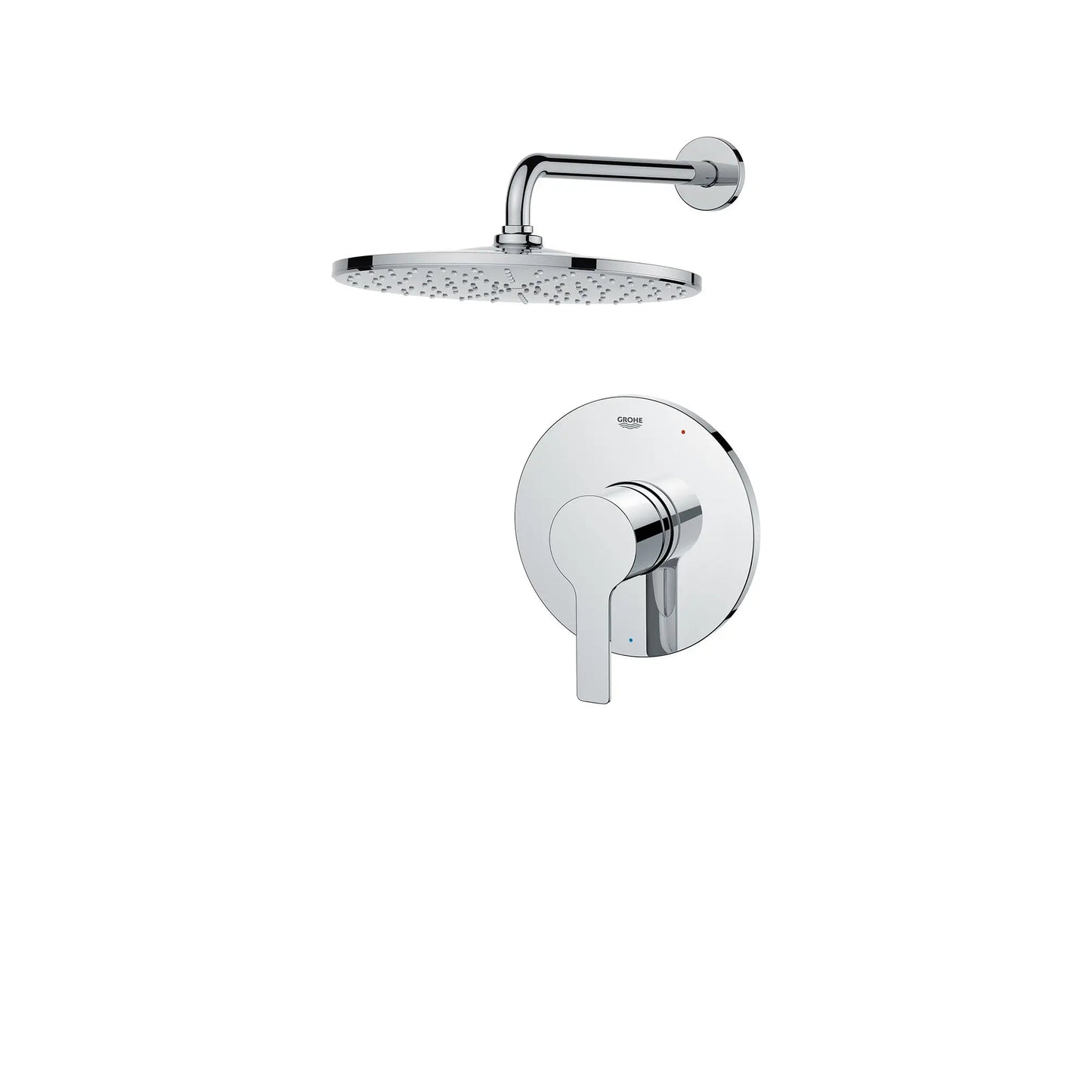 Grohe Lineare Pressure Balance StarLight Chrome Valve Shower Trim Kit