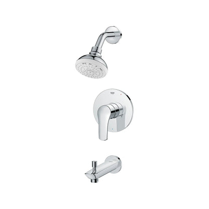 Grohe Eurosmart Pressure Balance Valve StarLight Chrome Tub/Shower Trim Kit