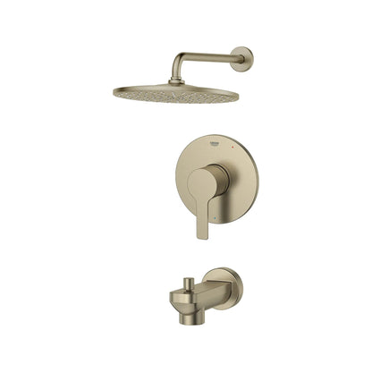 Grohe Lineare Pressure Balance Valve Brushed Nickel Infinity Tub/Shower Trim Kit