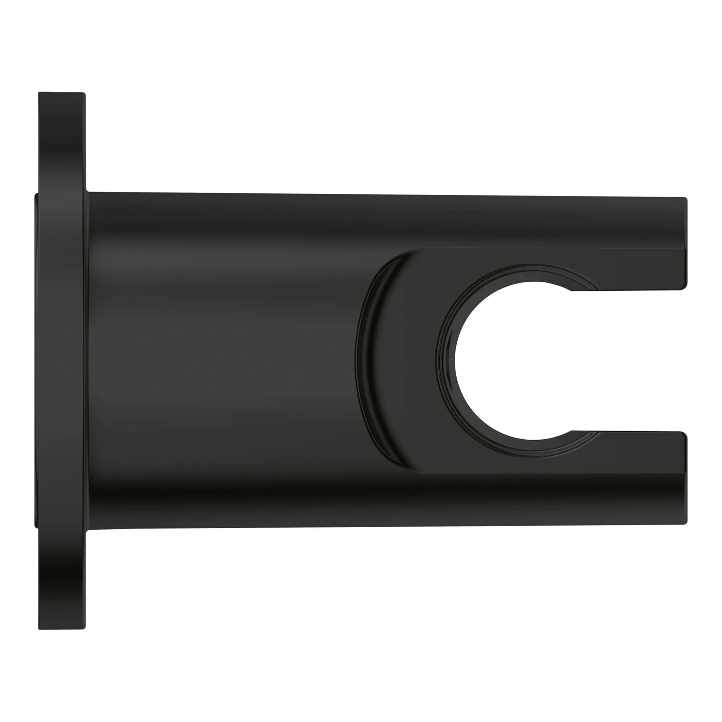 Grohe Relexa Tempesta Matte Black Wall Union With Hand Shower Holder