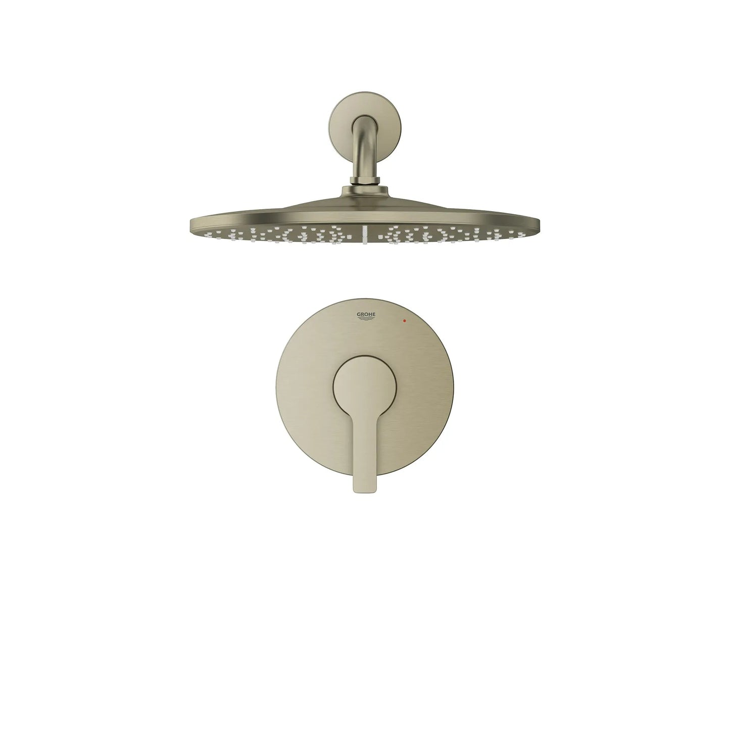 Grohe Lineare Pressure Balance Brushed Nickel Infinity Valve Shower Trim Kit
