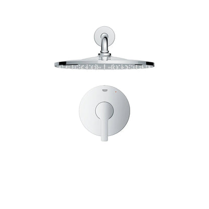 Grohe Lineare Pressure Balance StarLight Chrome Valve Shower Trim Kit