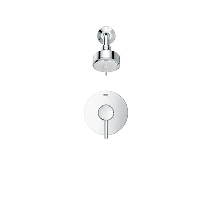 Grohe Concetto Pressure Balance Valve StarLight Chrome Shower Trim Kit