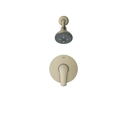 Grohe Eurosmart Pressure Balance Brushed Nickel Infinity Valve Shower Trim Kit