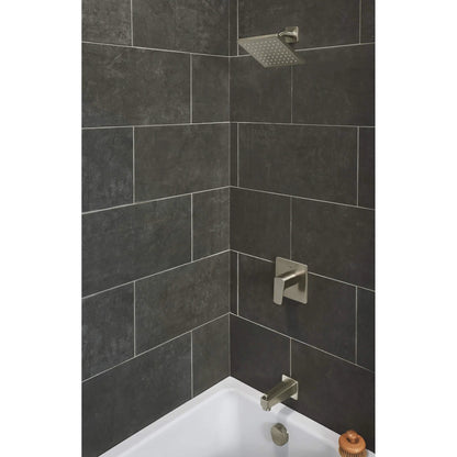 Grohe Tallinn Pressure Balance Brushed Nickel Infinity Valve Bathtub/Shower Combo Faucet
