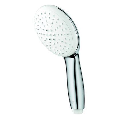 Grohe Tempesta 1.5 GPM 2-Spray StarLight Chrome 110 Round Hand Shower