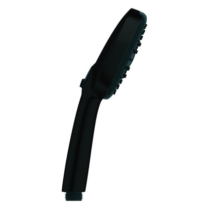 Grohe Tempesta 1.75 GPM 3-Spray Matte Black 110 Square Hand Shower
