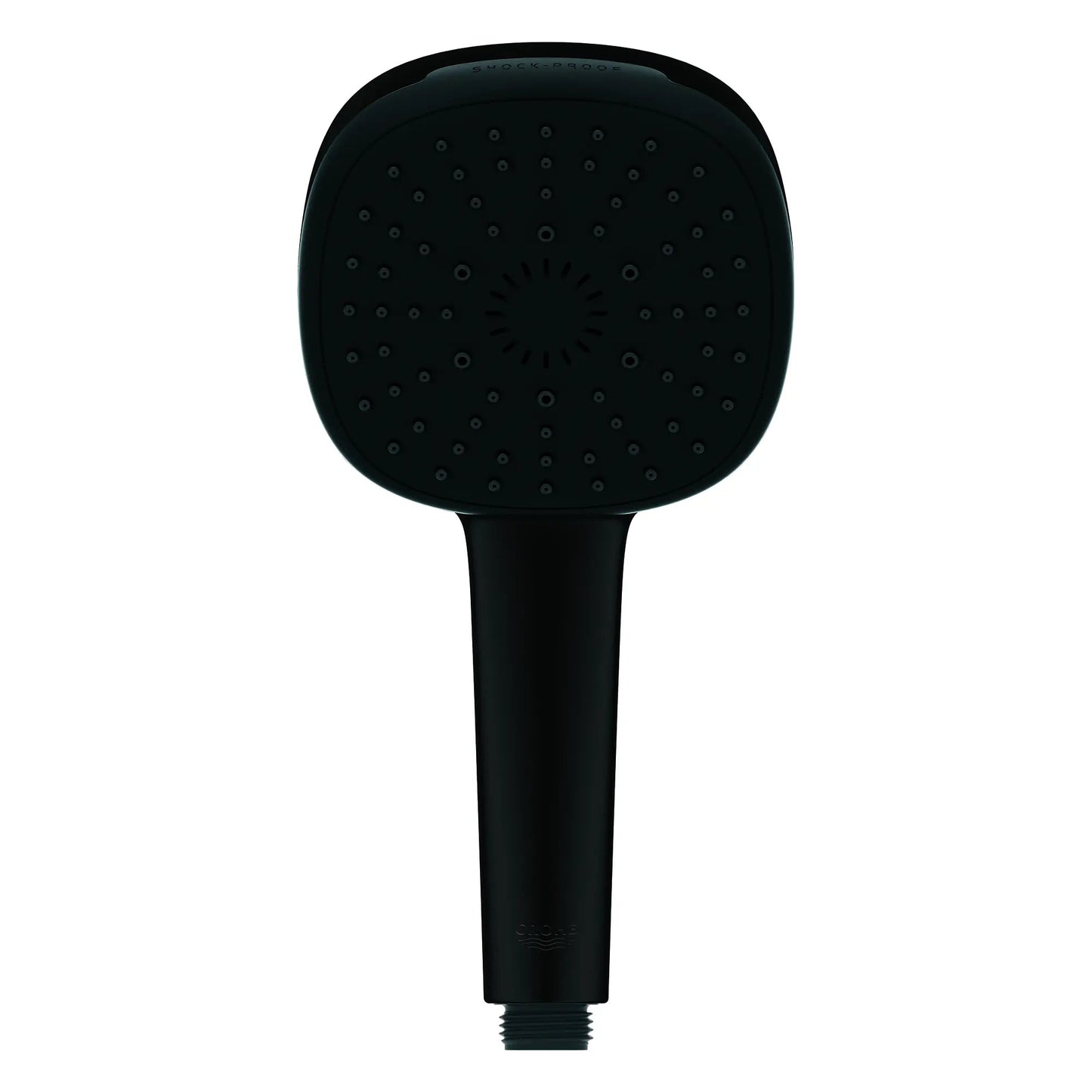 Grohe Tempesta 1.75 GPM 3-Spray Matte Black 110 Square Hand Shower