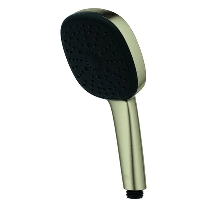 Grohe Tempesta 1.75 GPM 3-Spray Brushed Nickel Infinity 110 Square Hand Shower