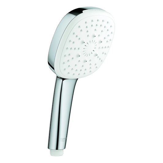 Grohe Tempesta 1.75 GPM 3-Spray StarLight Chrome 110 Square Hand Shower