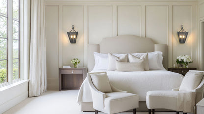 Z-Lite Montalcino 10" 2-Light Iron Ore Steel Frame Clear Seedy Glass Shade Wall Sconce