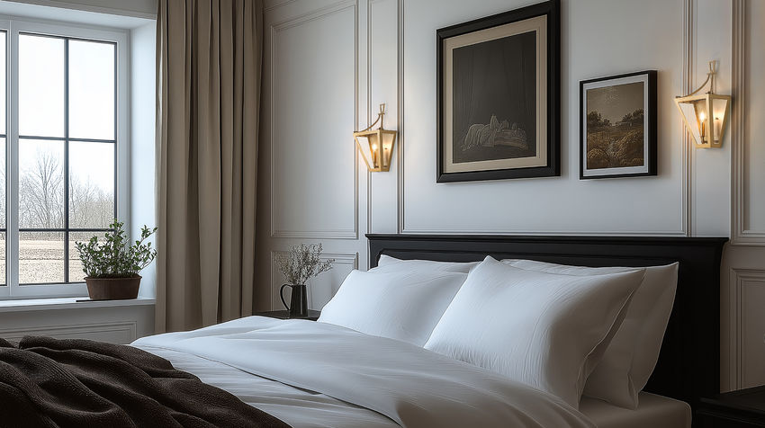 Z-Lite Montalcino 10" 2-Light Rubbed Brass Steel Frame Clear Seedy Glass Shade Wall Sconce