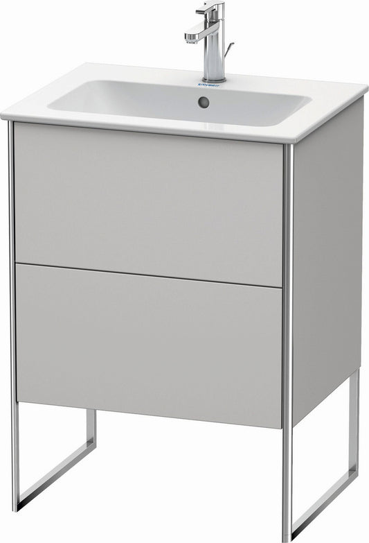 Duravit XSquare 24" Nordic White Two Drawer Floorstanding Vanity Unit (XS444503939)