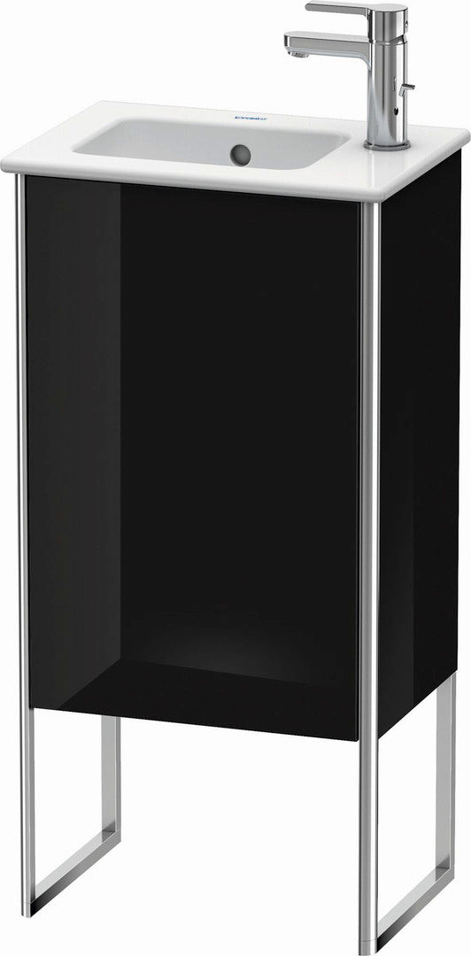 Duravit XSquare 16" Black One Door Floorstanding Vanity Unit (XS4440L4040)