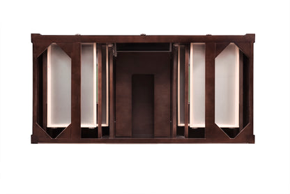 James Martin Vanities Brittany 48" Burnished Mahogany Single Vanity With 3 CM Tajnar Eclos Top and FreePower Wireless Charger