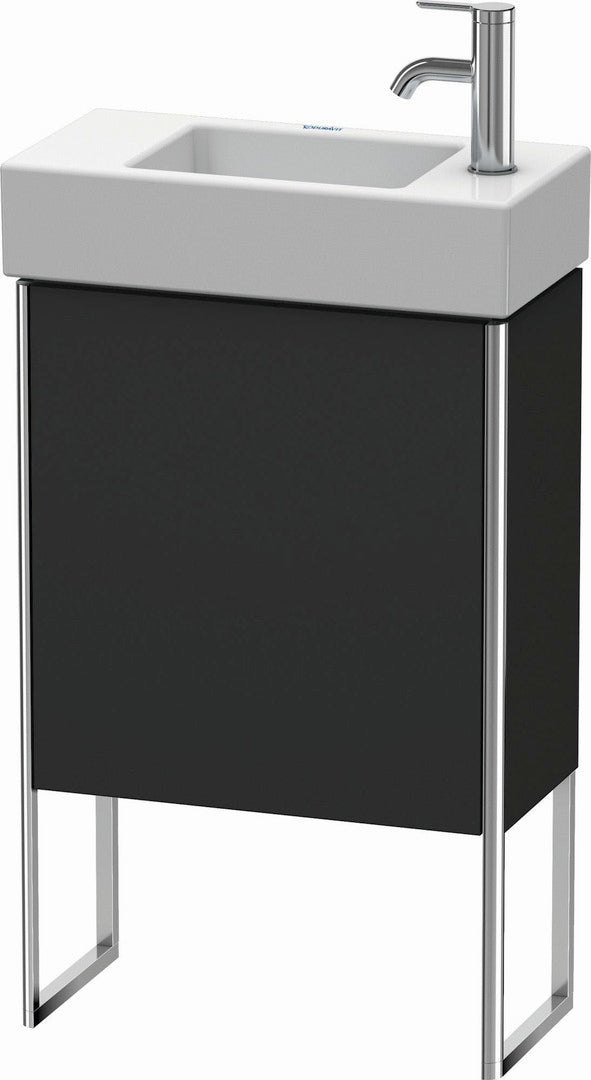 Duravit XSquare 19" Graphite One Door Floorstanding Vanity Unit (XS4471R8080)
