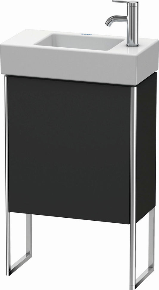 Duravit XSquare 19" Graphite One Door Floorstanding Vanity Unit (XS4471R8080)