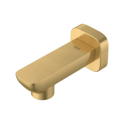 Grohe Cubeo Soft Square Shape Brushed Cool Sunrise Tub Spout