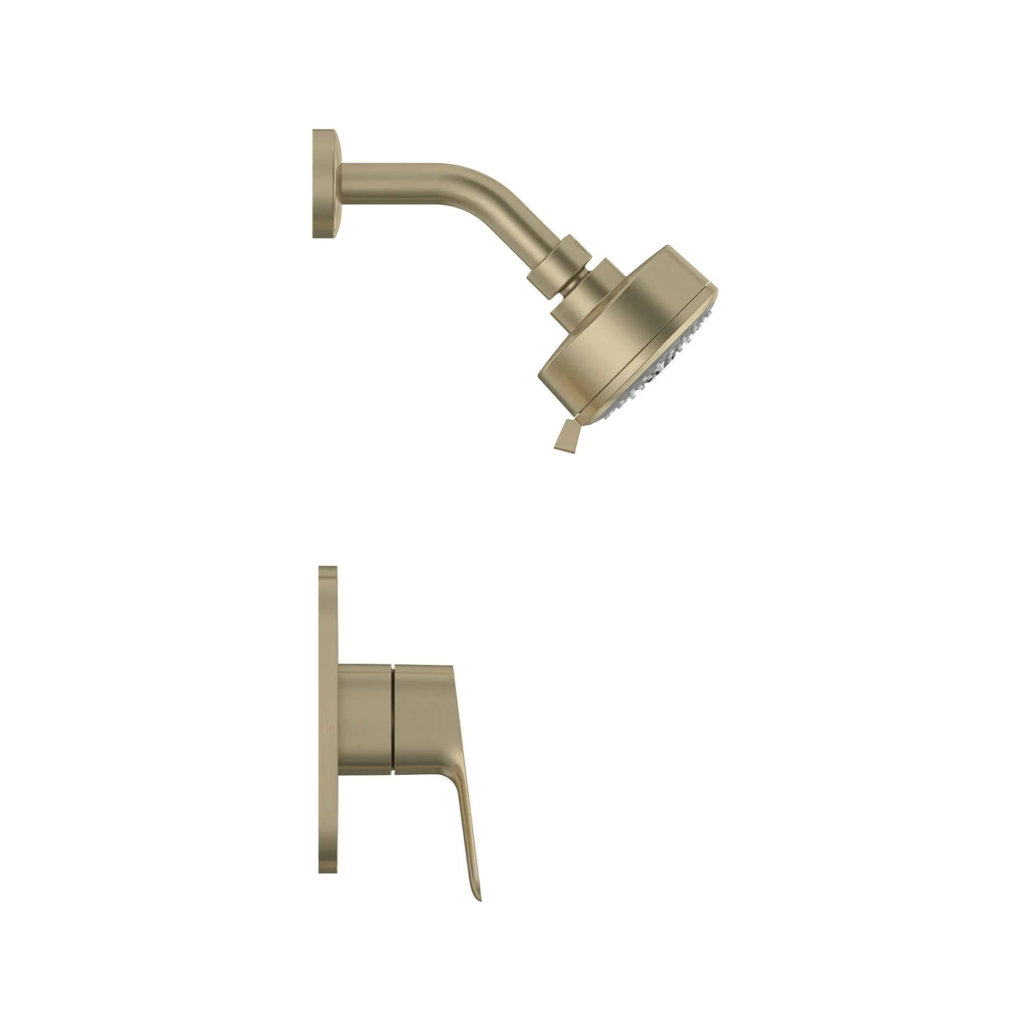 Grohe Cubeo 1.75 GPM Pressure Balance Brushed Nickel Infinity Valve Shower Trim Kit