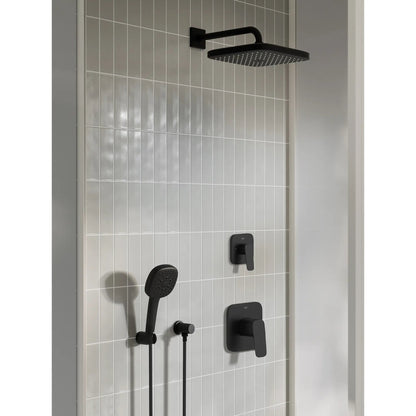 Grohe Cubeo 2-Way Soft Square Shape Matte Black Diverter Trim