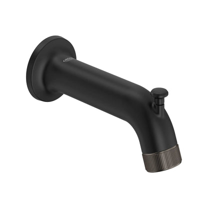Grohe Listra StarLight Matte Black Tub Spout With Diverter