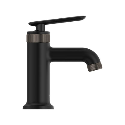 Grohe Listra 1.2 GPM Single Hole Single-Handle Matte Black Faucet
