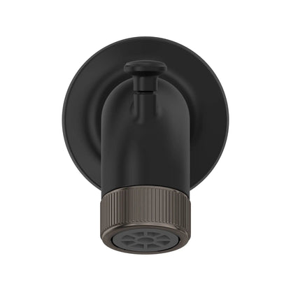 Grohe Listra StarLight Matte Black Tub Spout With Diverter