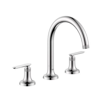 Grohe Listra 3-Hole Deck Mount StarLight Chrome Roman Tub Filler