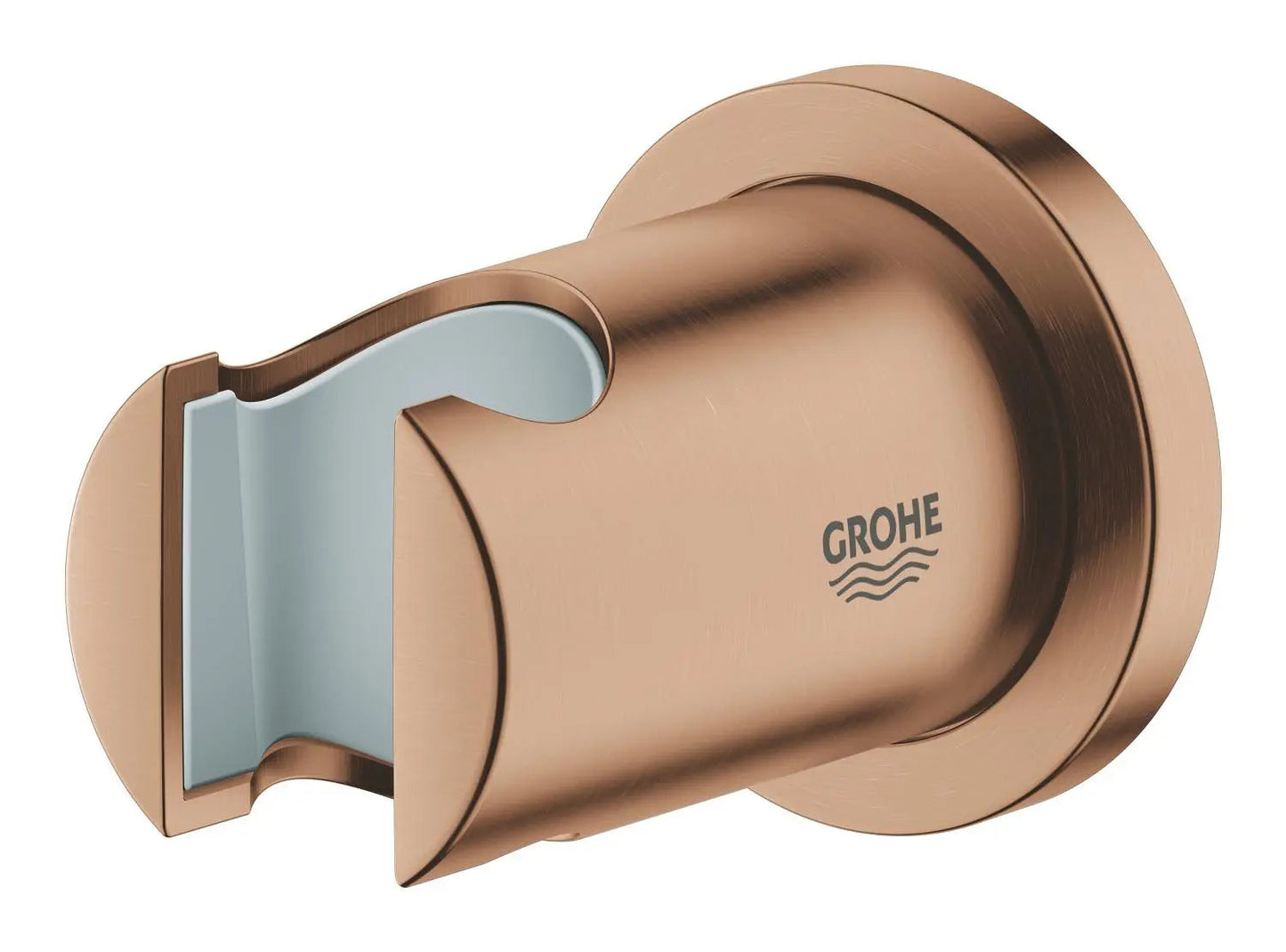 Grohe Rainshower™ Wall Mount Round Brushed Warm Sunset Handshower Holder