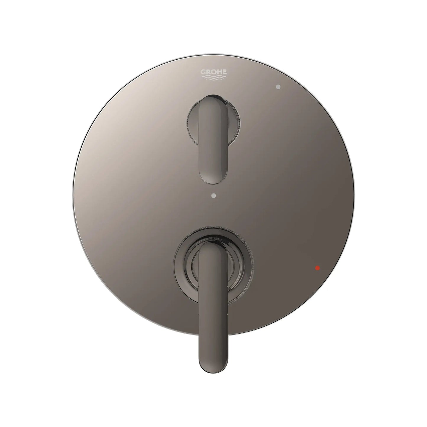 Grohe Listra 2-Handle Pressure Balance Hard Graphite Valve Trim With 2-Way Diverter and Cartridge