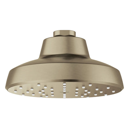 Grohe Tempesta 140 With AquaBooster Round Single Spray 1.75 GPM Brushed Nickel Infinity Shower Head