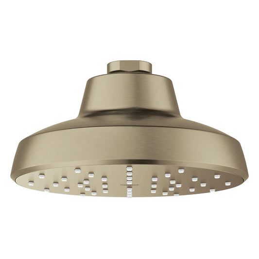Grohe Tempesta 140 With AquaBooster Round Single Spray 1.75 GPM Brushed Nickel Infinity Shower Head