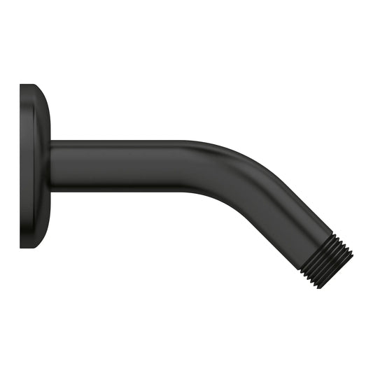 Grohe Relexa 5" Metal Matte Black Wall Mount Shower Arm