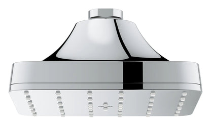 Grohe Euphoria 140 With AquaBooster 1.75 GPM Square Single Spray StarLight Chrome Shower Head