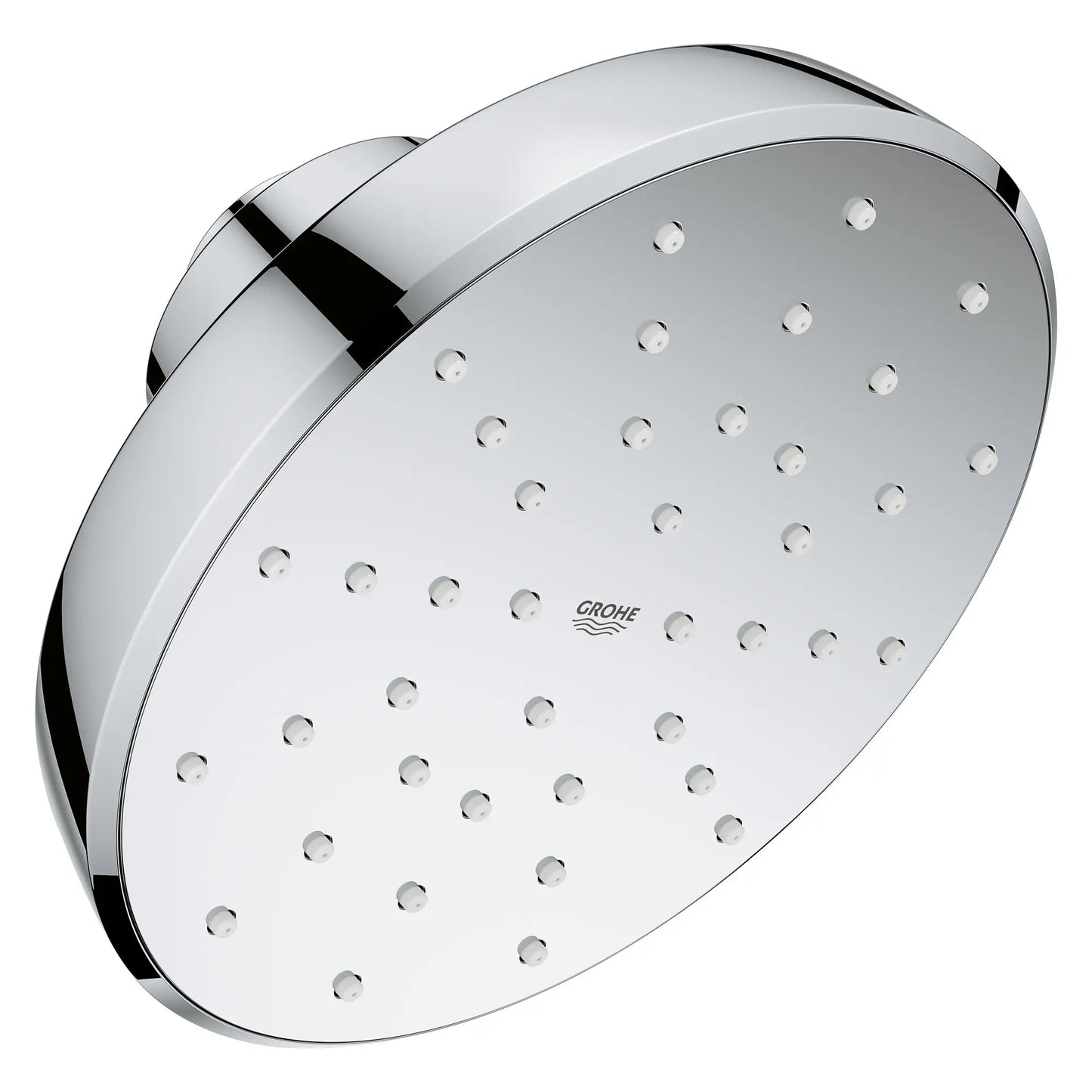 Grohe Tempesta 140 With AquaBooster Round Single Spray 1.75 GPM StarLight Chrome Shower Head