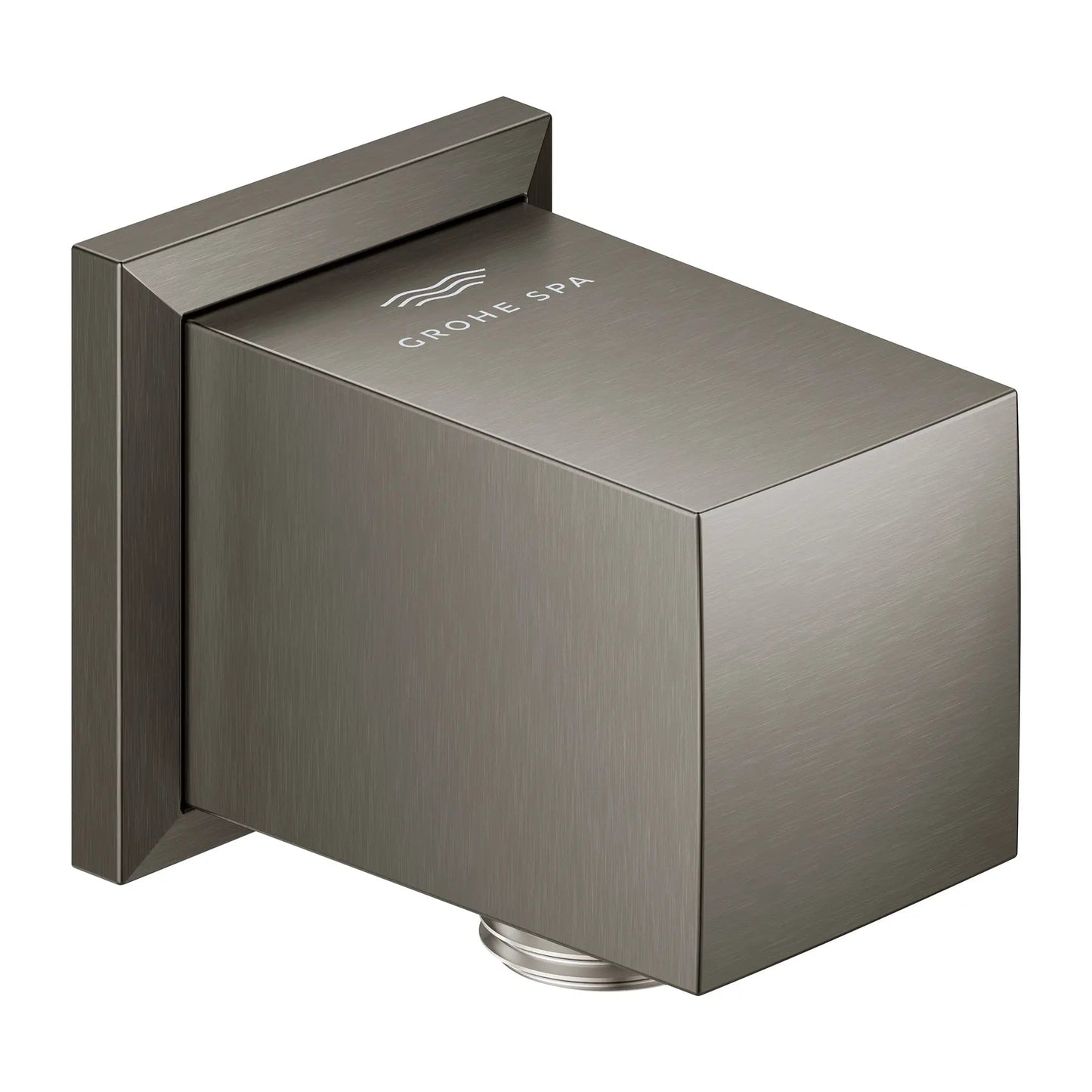 Grohe Euphoria Cube® Metal Brushed Hard Graphite Wall Union