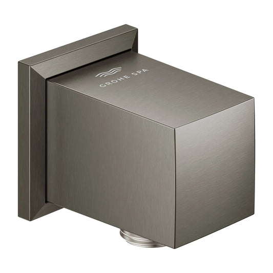 Grohe Euphoria Cube® Metal Brushed Hard Graphite Wall Union