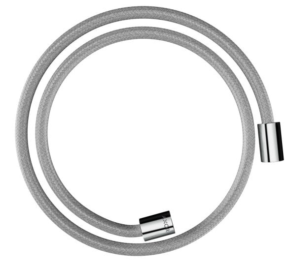 Axor ShowerSolutions 49" Chrome Textile Hose With Cylindrical Nut