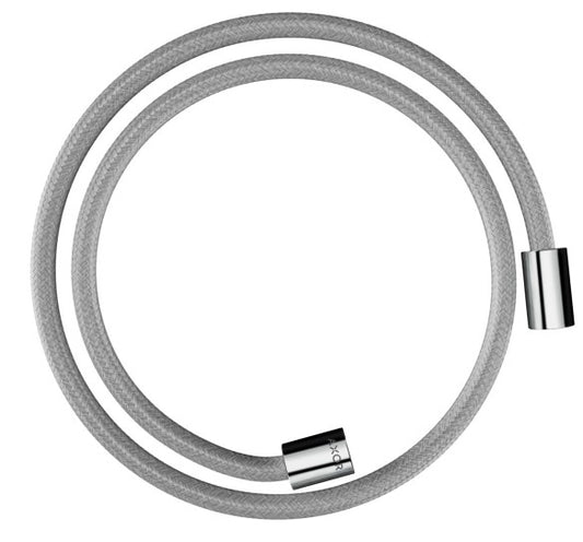 Axor ShowerSolutions 49" Chrome Textile Hose With Cylindrical Nut
