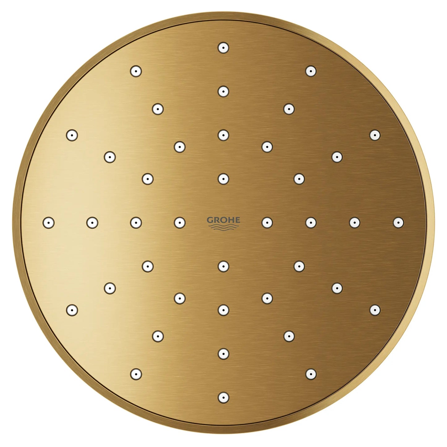Grohe Tempesta 140 With AquaBooster Round Single Spray 1.75 GPM Brushed Cool Sunrise Shower Head