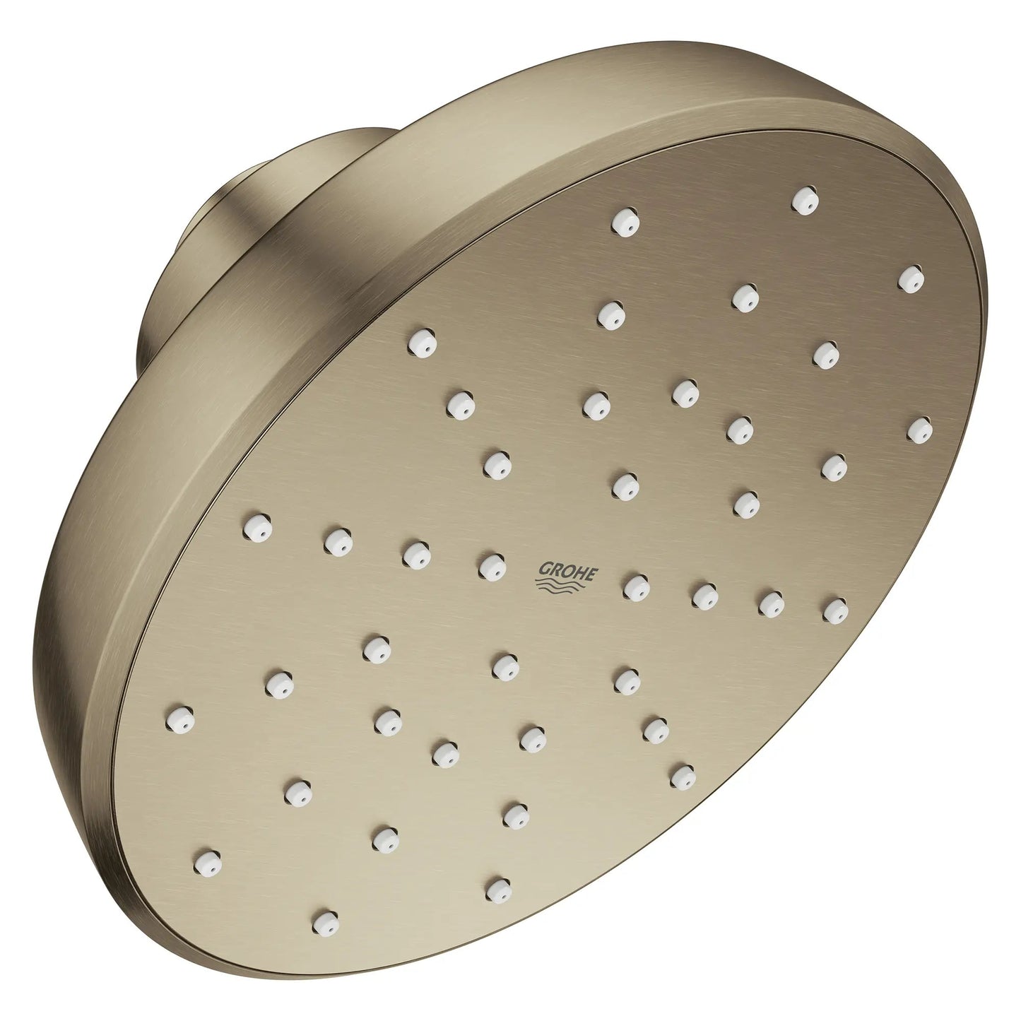 Grohe Tempesta 140 With AquaBooster Round Single Spray 1.75 GPM Brushed Nickel Infinity Shower Head