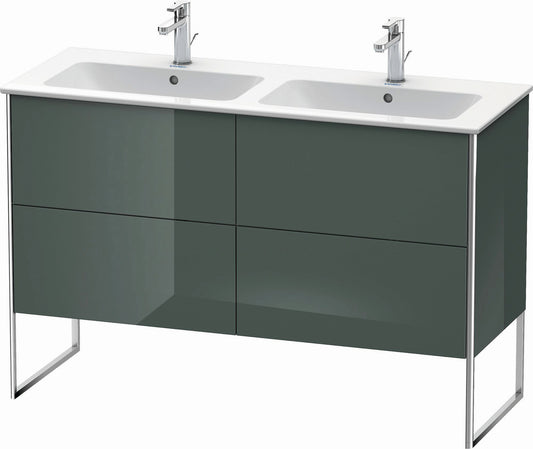 Duravit XSquare 50" Dolomite Gray Two Drawer Floorstanding Vanity Unit (XS444903838)