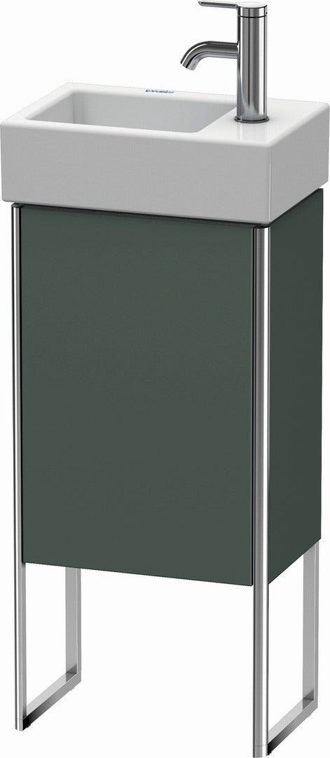 Duravit XSquare 14" Dolomite Gray One Door Floorstanding Vanity Unit (XS4479L3838)
